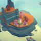Look how cute this lil’ city is, sitting on a lil’ rock like that.